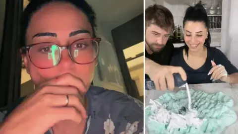 TikTok’ta yeni kazanç furyası tepkilerin odağında: Slime karıştırıp binlerce lira topluyorlar