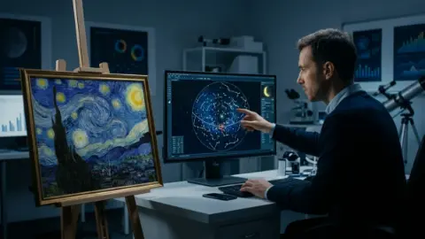 Van Gogh’un Yıldızlı Gece tablosunda astronomik iz: Araştırmacılar belirli bir tarihe işaret etti
