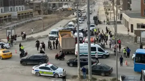 Hatay’da hafriyat kamyonunun altında kalan motosiklet sürücüsü öldü