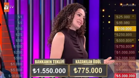 Var mısın Yok musun'da 775 bin TL kazanan yarışmacı Gülşah Çınar bakın kim çıktı