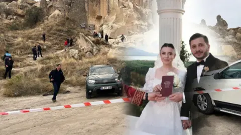 Kapadokya’daki faciada yürek yakan detay! Hayatını kaybeden genç çift 4 ay önce evlenmiş