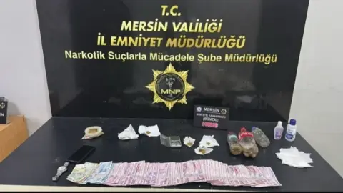 Mersin’de uyuşturucu operasyonu: İki kişi tutuklandı