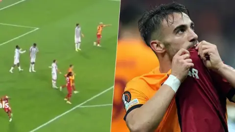 Yunus Akgün'den harika gol: Rafael Leao'nun tepkisi dikkat çekti