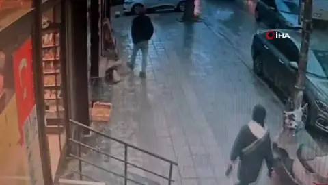 Avcılar'da uyurken tekmelediği köpek bacağını ısırdı