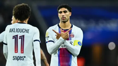 Achraf Hakimi'den tarihi performans: Le Havre - PSG maçında şov yaptı