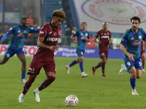 Rize'de gol düellosunda kazanan Trabzonspor: Karadeniz derbisinde Fırtına'dan muazzam geri dönüş