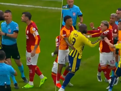 Derbide ilk saniyelerde ortalık karıştı: Lukaku ve Abdülkerim birbirine girdi