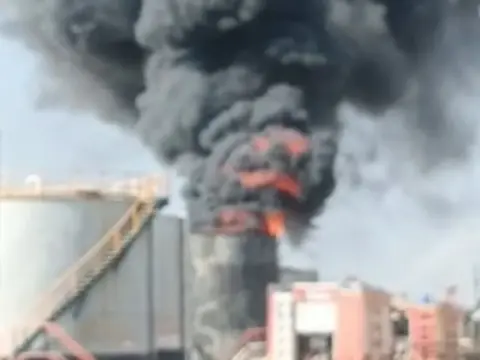Siirt'te petrol kampında yangın: İki kişi hastaneye kaldırıldı