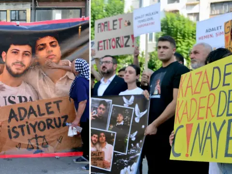 Adana’da kazada evlatlarını kaybeden ailelerden adalet çağrısı: Adalet eksiksiz tecelli etsin'Kaza değil cinayet