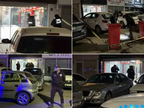 Böylesi ne görüldü ne işitildi! Önce gelip "Dükkanınızı vuracağız" dediler, sonra tüfeklerle kurşun yağdırdılar