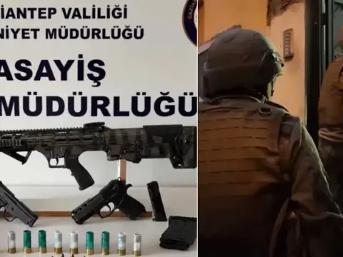 Gaziantep'te şafak operasyonu: Nitelikli yağma suçlamasıyla 8 şüpheli gözaltına alındı