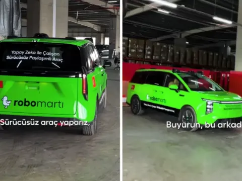 Martı, sürücüsüz otonom aracı Robomartı’yı tanıttı: İşte merak edilen tüm detaylar