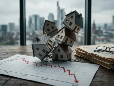 Avrupa'da konut piyasasında büyük çöküş: Bankalar bile bu kadarını beklemiyordu