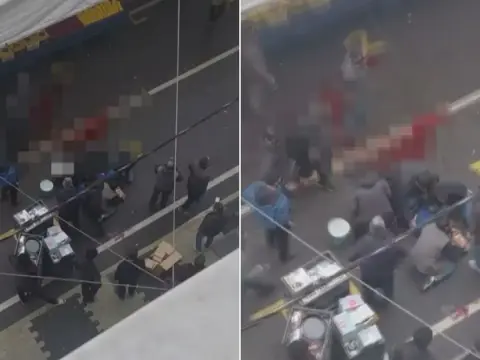 Sancaktepe'de pazarcıların yer kavgası kanlı bitti: Biri çocuk 6 yaralı