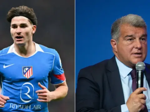 Barcelona'ya Julian Alvarez cezası: Atletico Madrid şikayet etmişti