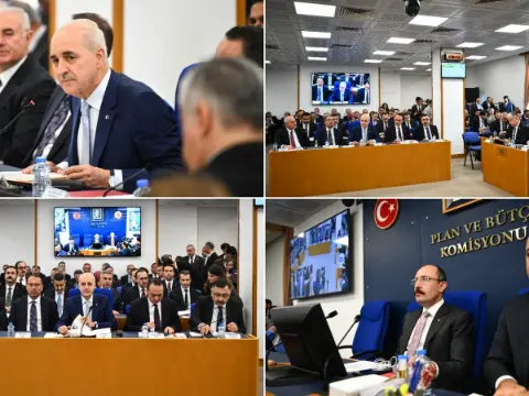 Meclis'te 2027 bütçe maratonu resmen başladı! TBMM Başkanı Numan Kurtulmuş komisyonda