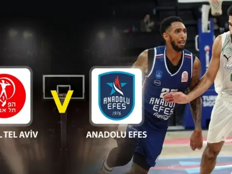 Hapoel Tel Aviv - Anadolu Efes maçı ne zaman, saat kaçta, hangi kanalda? THY EuroLeague Hapoel Tel Aviv Anadolu Efes maçı şifreli mi şifresiz mi?