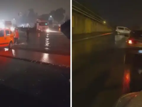 Hatay'da sağanak yağış hayatı olumsuz etkiledi: Dörtyol ve Payas'ta yollar göle döndü