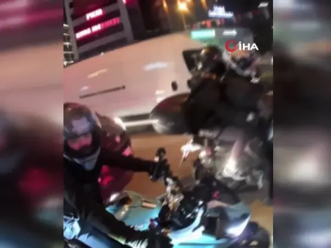 Acemi değiliz' dedi, iki dakika sonra kaza yaptı: O anlar kamerada