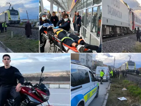 Kütahya'da Tren Kazası: 18 Yaşındaki Genç Hayatını Kaybetti
