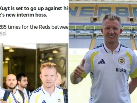 İngilizlerde Dirk Kuyt şaşkınlığı: Fenerbahçe maçı öncesi manşetlerde Hollandalı çalıştırıcıyla süslediler