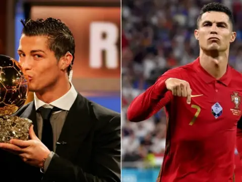 Ronaldo ödülünü aldı paylaşımını yaptı: "Tüm Zamanların Ballon d'Or'u sizindir