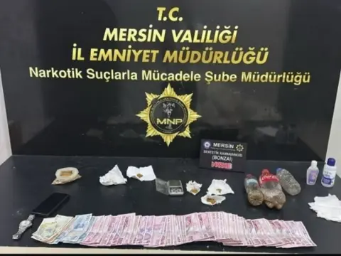 Mersin’de uyuşturucu operasyonu: İki kişi tutuklandı