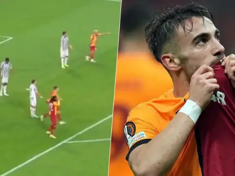 Yunus Akgün'den harika gol: Rafael Leao'nun tepkisi dikkat çekti