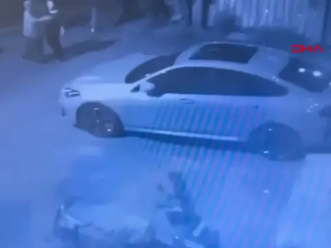 Beyoğlu'nda kayınpederinin evini bastı, havaya ateş açtı