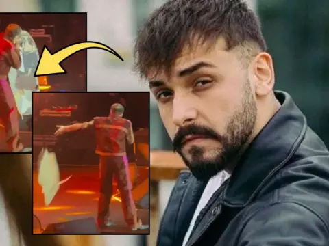 Sefo, konserinde çılgına döndü! Sefo'ya etek giydiren hayranı sert tepkiyle karşılaştı: Alıp yere fırlattı