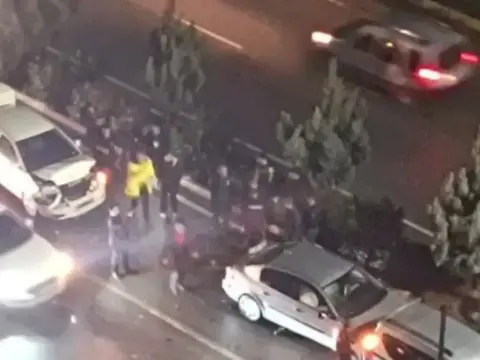 Siirt'te zincirleme trafik kazası: İki kişi yaralandı