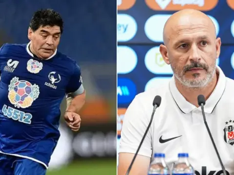 Vincenzo Italiano'dan Diego Maradona sözleri: Beşiktaş ile hayalini açıkladı