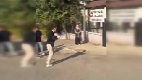 Manisa'da sınava bir dakika kala jandarma imdada yetişti