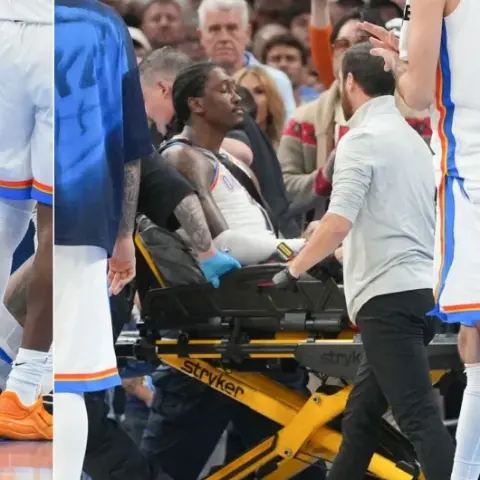 Parkede eşine zor rastlanır felaket: Kris Dunn'ın müdahalesiyle düşen Jalen Williams'ın bacağı kırıldı