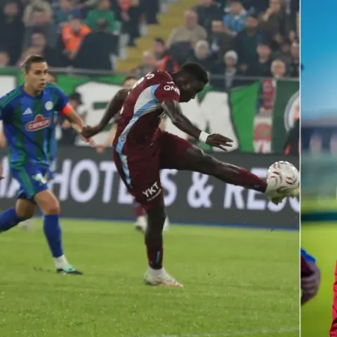 Franculino Dju Trabzonspor formasıyla şov yapıyor: Bu sezon 7.golünü attı