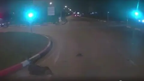 Elazığ'da karşıya geçmek isteyen yayaya kamyon çarptı: O anlar araç içi kamerasına yansıdı