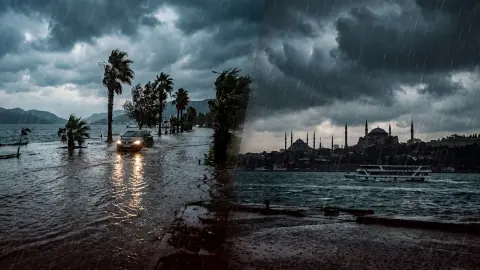 Meteoroloji üç tehlikeyi birden duyurdu: Sağanak, fırtına, hortum riski! İstanbul dahil 11 şehre kritik uyarı