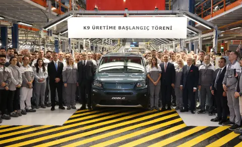 Tofaş’ta Doblo ile beraber beş modellik yeni üretim dönemi başladı