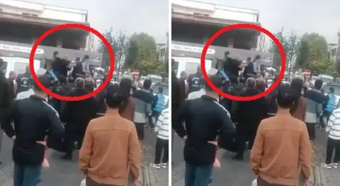 Diyarbakır'da ortalık karıştı: Seyyar satıcı ile zabıta birbirine girdi