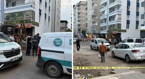 İş makinesi doğal gaz borusuna zarar verdi: Ekipler harekete geçti