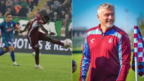 Franculino Dju Trabzonspor formasıyla şov yapıyor: Bu sezon 7.golünü attı