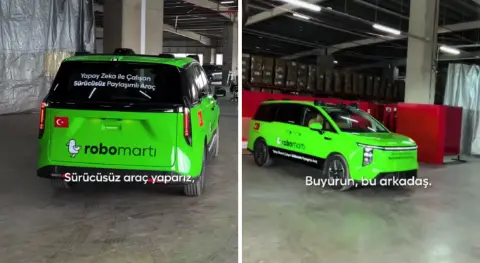 Martı, sürücüsüz otonom aracı Robomartı’yı tanıttı: İşte merak edilen tüm detaylar