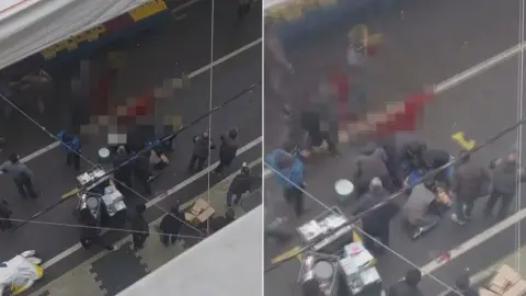Sancaktepe'de pazarcıların yer kavgası kanlı bitti: Biri çocuk 6 yaralı