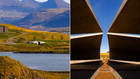 İzlanda’da brüt beton ve ışıkla tasarlanan The Temple şapeli