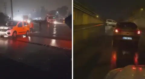 Hatay'da sağanak yağış hayatı olumsuz etkiledi: Dörtyol ve Payas'ta yollar göle döndü