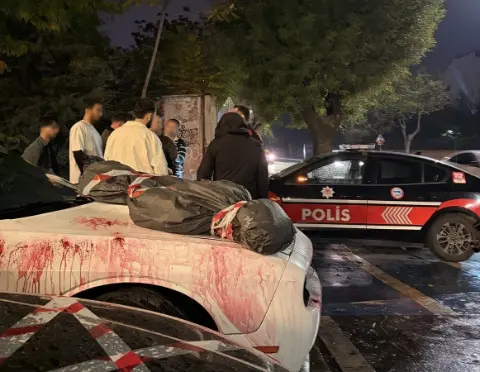Eskişehir'de polisi alarma geçiren "ceset" kaplamalı otomobil! Sosyal medya deneyi karakolda bitti