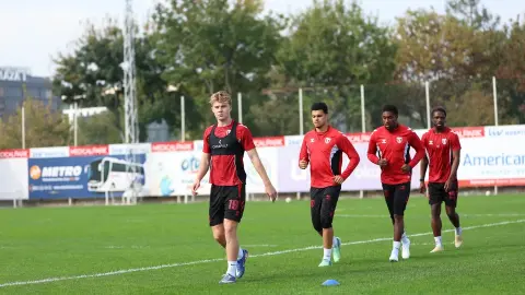 Samsunspor, İstanbul Başakşehir maçı mesaisine devam etti