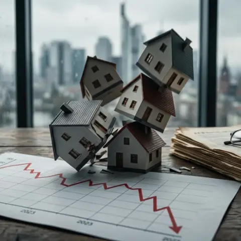 Avrupa'da konut piyasasında büyük çöküş: Bankalar bile bu kadarını beklemiyordu
