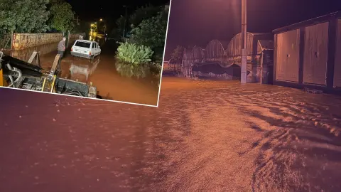 Antalya’da 15 gün sonra aynı manzara! Sel evleri ve seraları vurdu