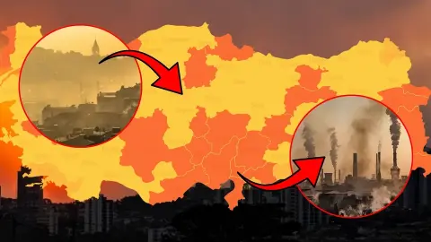 Türkiye'nin havası en kirli 10 şehri açıklandı! Ne İstanbul ne de İzmir... İlk sıradaki ili görünce inanamayacaksınız